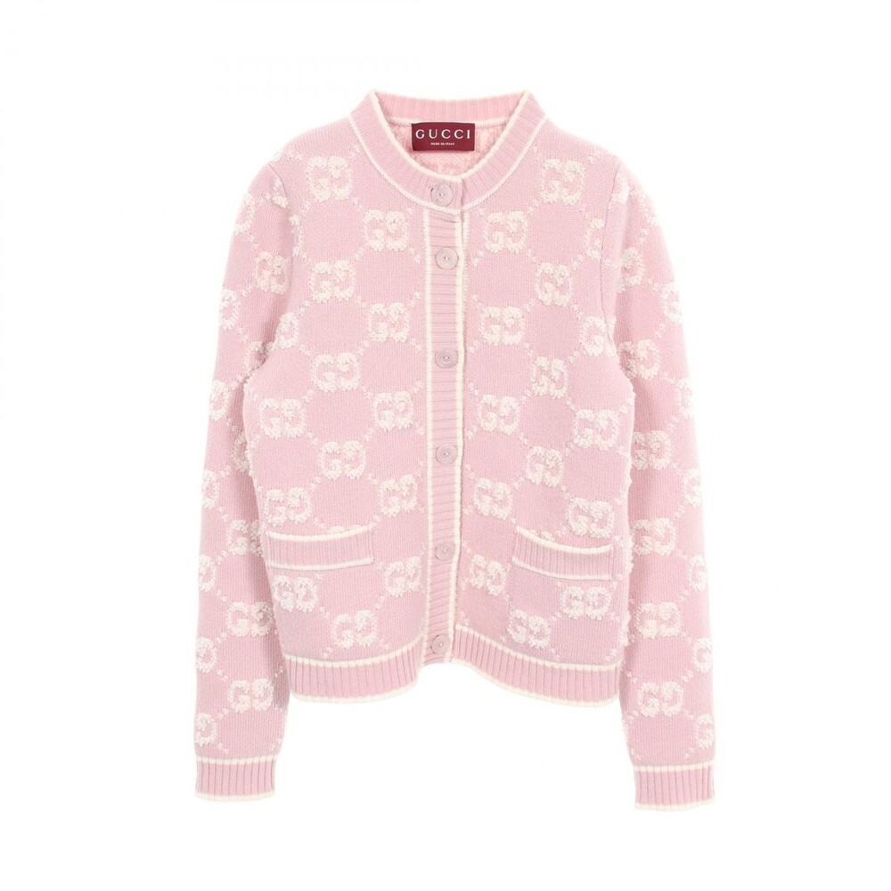 Gucci Gg Boucle Wool Jacquard Cardigan #365310G10B